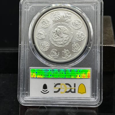 2016 1 oz Fine Silver Mexico Libertad Onza ~ MS69 - additional view