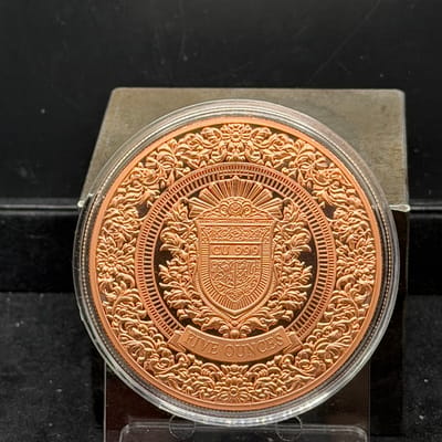 2026 Ancient Warriors Samurai Copper 5 oz in Caps - additional view
