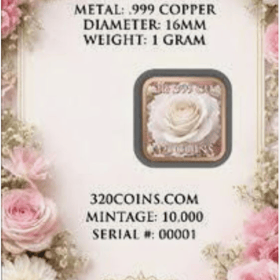 2026 Pretty in Pink Double Sided Color 1g Copper - additional view