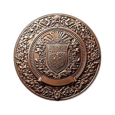 Ancient Warriors Samurai 5 oz Copper Medal - additional view