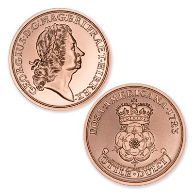 COLONIAL TRIBUTE SERIES - ROSA AMERICANA 1OZ 