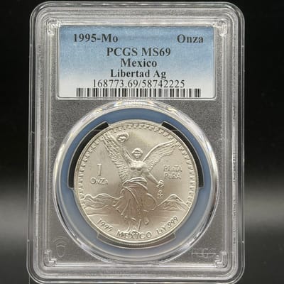 1995 Libertad PCGS MS69