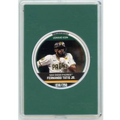 NZ Mint 1oz 999 FERNANDO TATIS JR. MLB