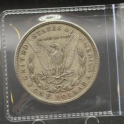 1921 D Morgan Silver Dollar. ~ Box M - additional view