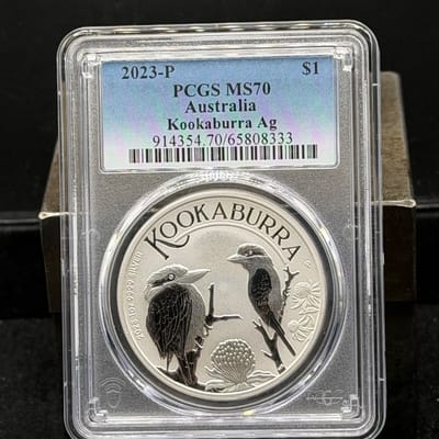 2023 Australia 1oz Silver Kookaburra PCGS MS70 
