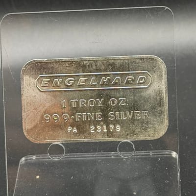 Engelhard 1oz Bar ~ PA 23179