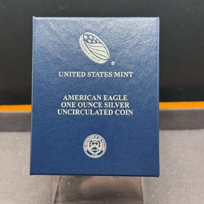 2017-W American Eagle Silver Uncirculated OGP/Box - additional view