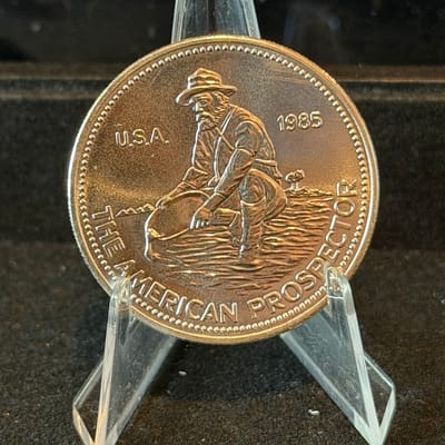 1985 Engelhard Prospector Silver Round ~Eagle Rev
