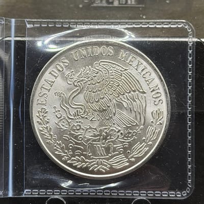 1979 Cien Pesos (0.643oz of silver) Lot B - additional view