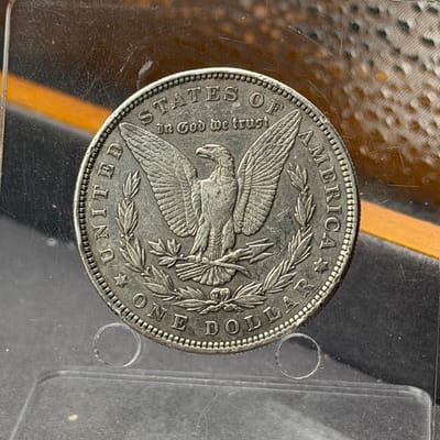 1897 P Morgan Silver Dollar. ~ Box M - additional view