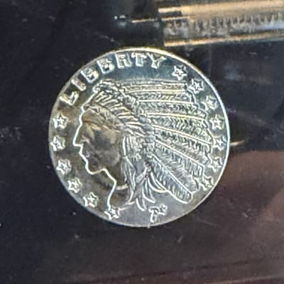 Silver 1/10oz: Incruse Indian Head / Eagle - additional view