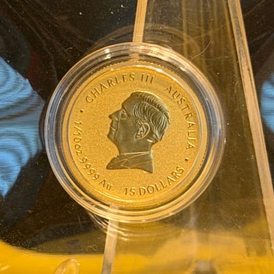 2026 Year of the Horse Gold 1/10oz Colroized - additional view