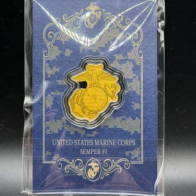 Marine Corps 1/1000 oz Gold Round Semper Fi