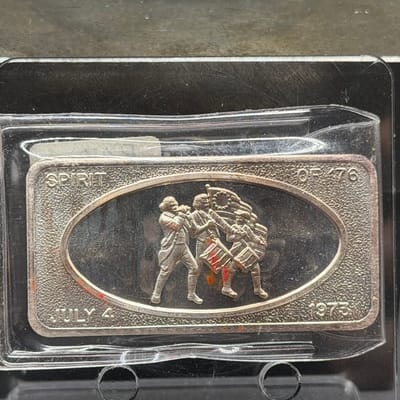 Spirit of 76 Art Bar Patrick Mint 1oz ~ Bx3