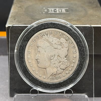 1880 CC Morgan Silver Dollar ~ Great Book Filler