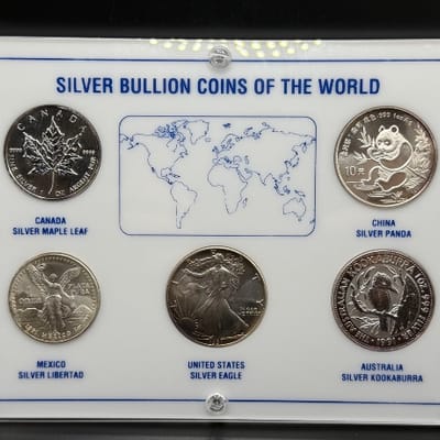 1991 Silver Bullion Coins of the World