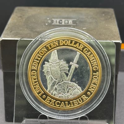 Casino Silver Strike 0.6oz ~ Excalibur - additional view