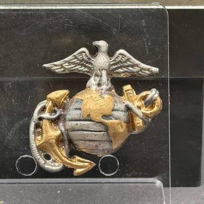 USMC Hand Pour 999 ~ Eagle, Globe, Anchor