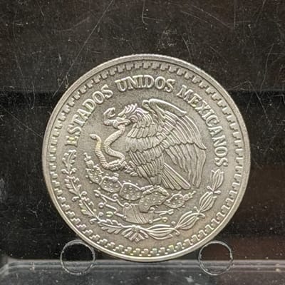 1993 - Mo Mexico Silver Libertad 1 Oz / Onza  - additional view