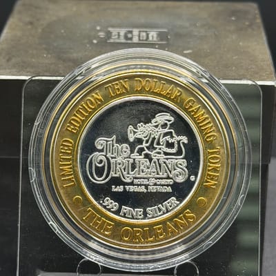 Casino Silver Strike 0.6oz ~ The Orleans - additional view