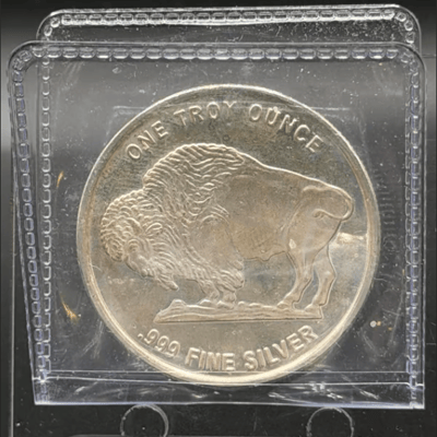 Silver Buffalo 1oz 999- Various Design - additional view