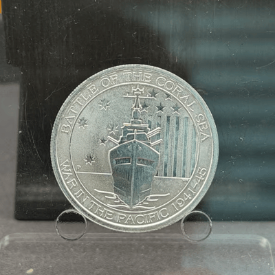 Battle of Coral Sea 1/2oz Silver Canada