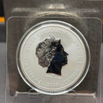 Ares 1oz Silver Round - additional view