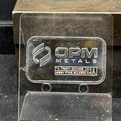 OPM 1oz .999 Fine Silver Round ~ Below Spot Start