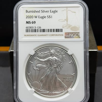 American Silver Eagle 2020 W NGC MS69