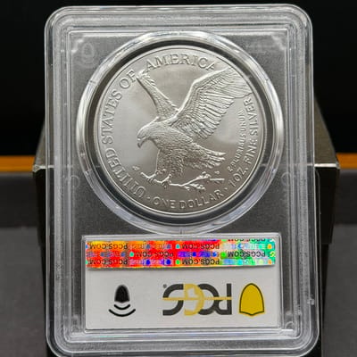 American Silver Eagle 2025 PCGS MS70 - additional view