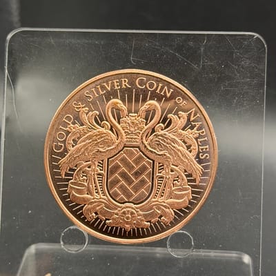 2 x Alligator Dont Mess With Me Copper 1 oz Round - additional view