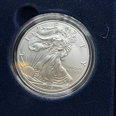 2019-W American Eagle Silver Uncirculated OGP/Box