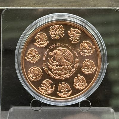 2025 Mexico LIBERTAD TRIBUTE – 1oz Copper  - additional view