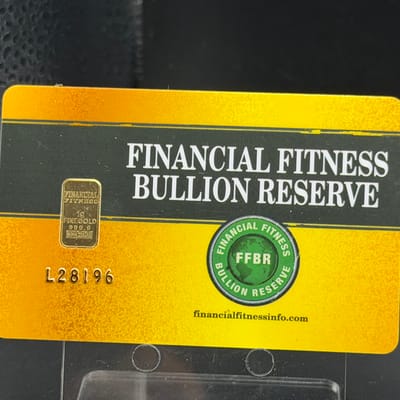 Nadir Gold 1gm Financial Fitness Bar