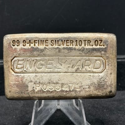 Engelhard 10oz Waffle Back Bar ~ Vintage