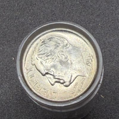 Random Draw: 1958 Roosevelt Dime from tube