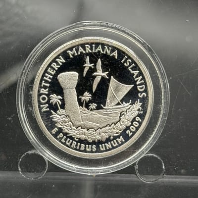 Northern Mariana Islands Silver Quarter ~ 0.18oz