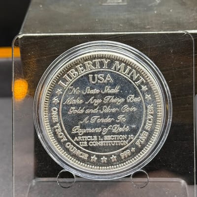 Liberty Mint Vintage Round 1980s - additional view