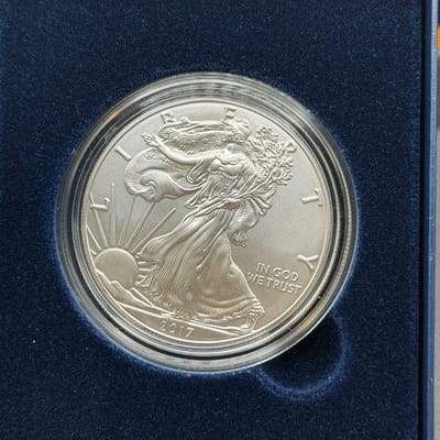 2017-W American Eagle Silver Uncirculated OGP/Box