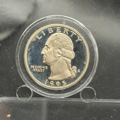 1995 Silver Quarter ~ 0.18oz