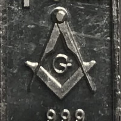 Mason Symbol Silver 1g by Pan Silver
