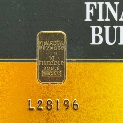Nadir Gold 1gm Financial Fitness Bar - additional view