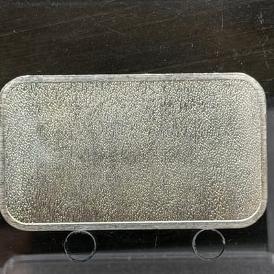 Engelhard 1oz Bar ~ Frosted Back ~ PD88690 - additional view