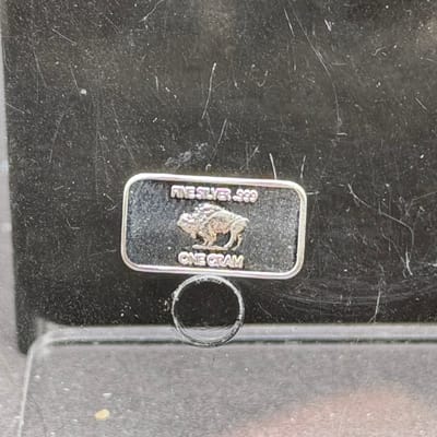 Silver 1 Gram: $1 Buffalo Ttibute ~ Box A - additional view