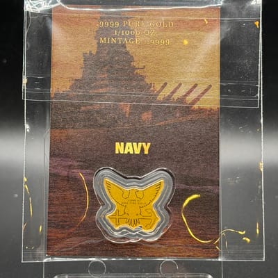 GOLD Navy Gold 1/1000 oz in Assay - additional view