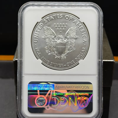 American Silver Eagle 2020 NGC MS70 - additional view