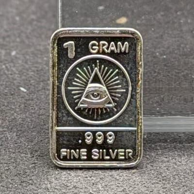 Silver 1 Gram: All Seeing Eye ~ Box D