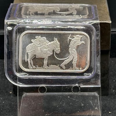 SilverTowne Prospector Silver 1 oz .999 Bar i
