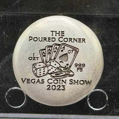 The Poured Corner: Vegas Coin Show 2023 Button