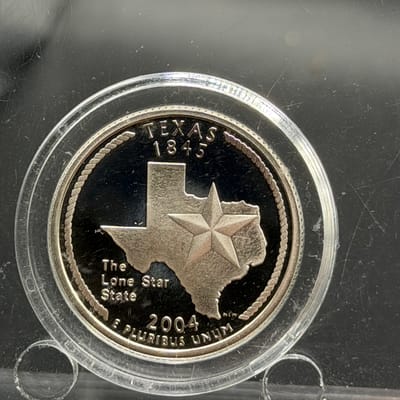 Texas Silver State Quarter ~ 0.18oz